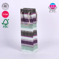 Custom made color printing clothing paper shopping gift bag